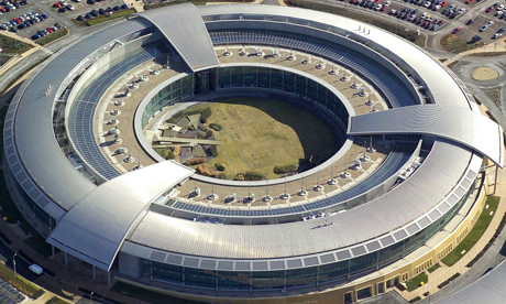 Image of GCHQ donught building. Doesn't look like a doughnut. Look. Oh c'mon, can't you see - open your eye.