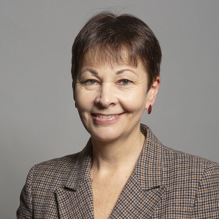 Caroline Lucas Green Party MP for Brighton Pavilion. Official image by David Woolfall Creative Commons Attribution 3.0 Unported license.