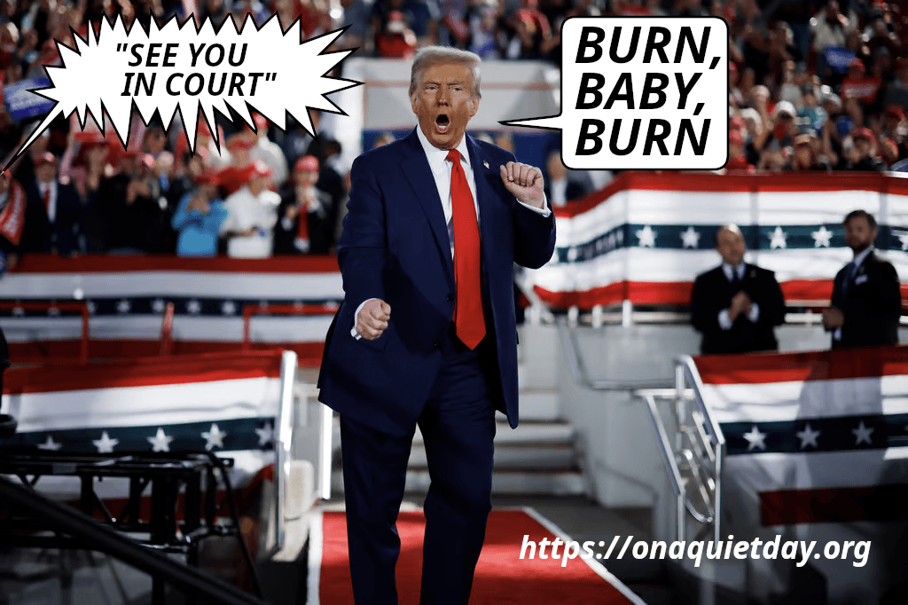 Democratic Maine Gov. Janet Mills responds to Donald Trump's threats saying "See you in court".