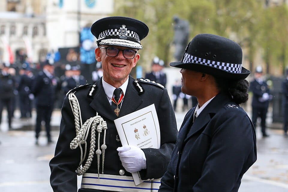 London Metropolitan Police Commissioner Mark Rowley. Image by Katie Chan, Creative Commons Attribution-Share Alike 4.0 International license via wikimedia. 